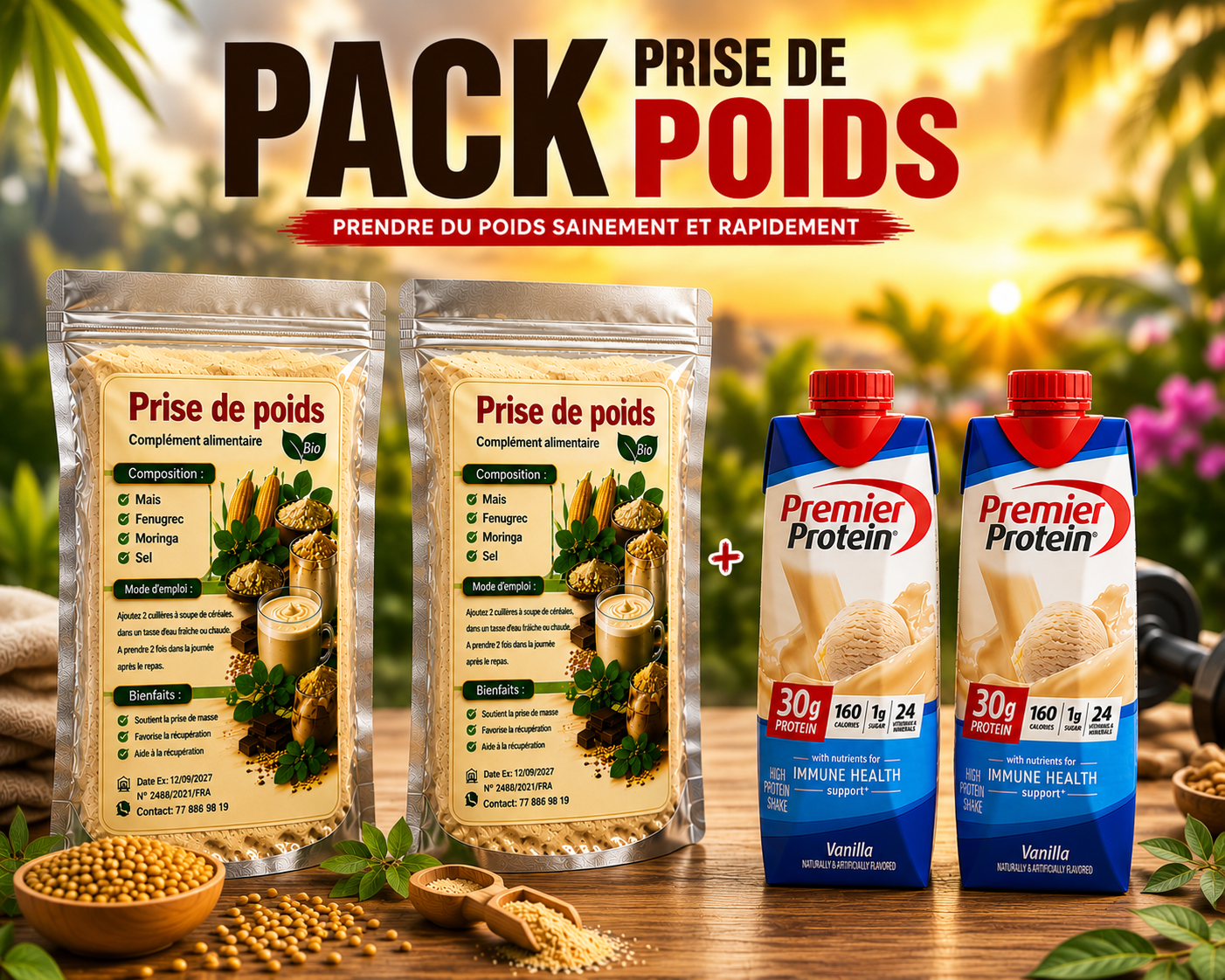 Pack de Céréales Protéinées